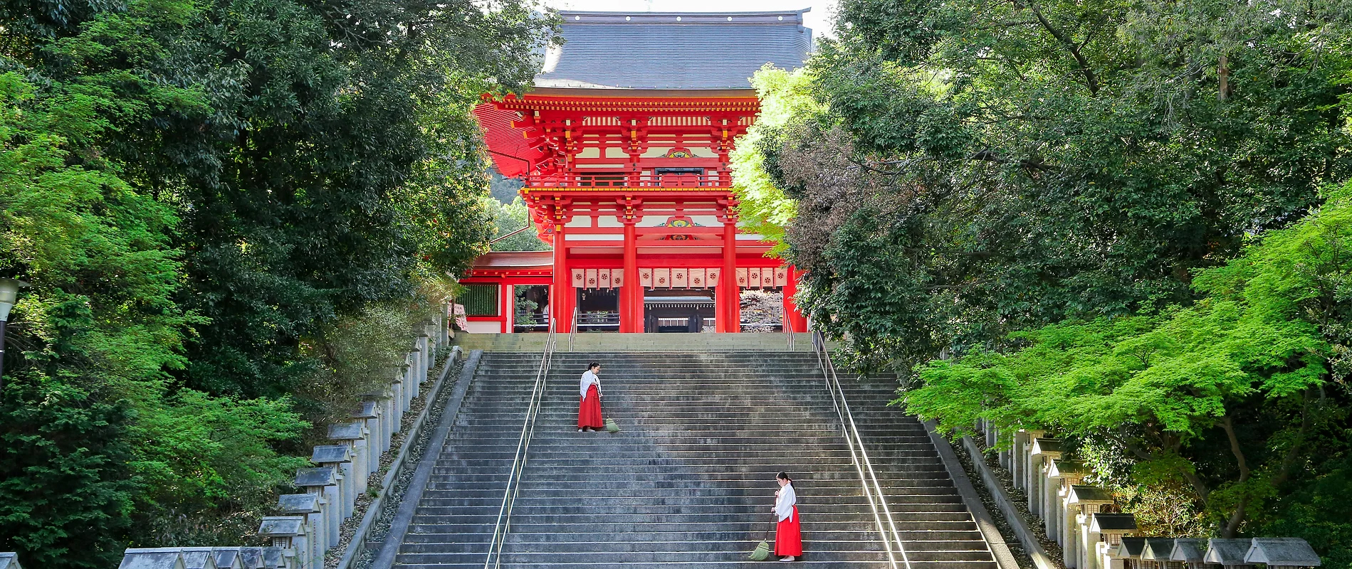 近江神宮境内